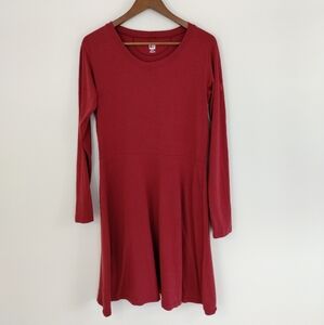 FIG Safari Travel Dress Red Size Large